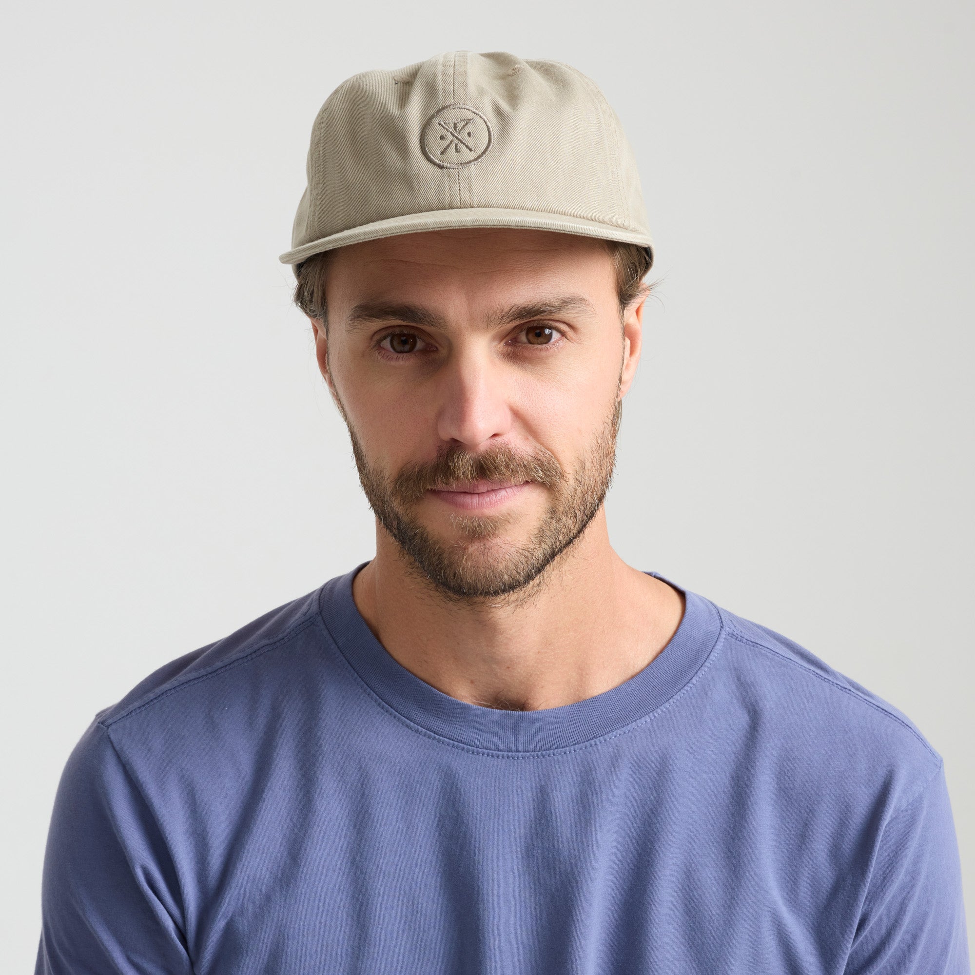 Made To Fade 6 Panel Strapback Hat in Washed Fossil – Roark