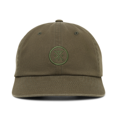 Made To Fade 6 Panel Strapback Hat in Washed Military – Roark