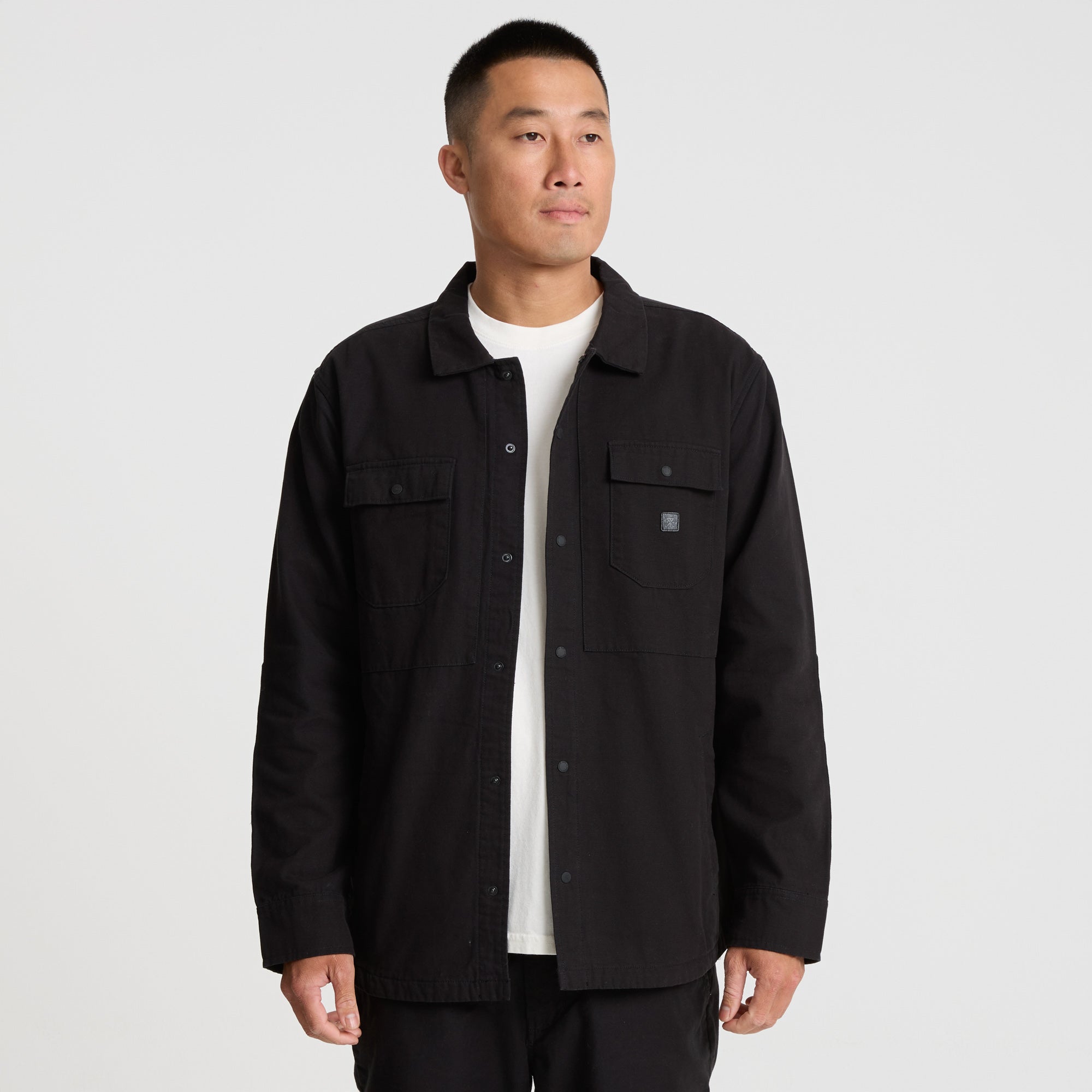 Hebrides Unlined Jacket in Black – Roark