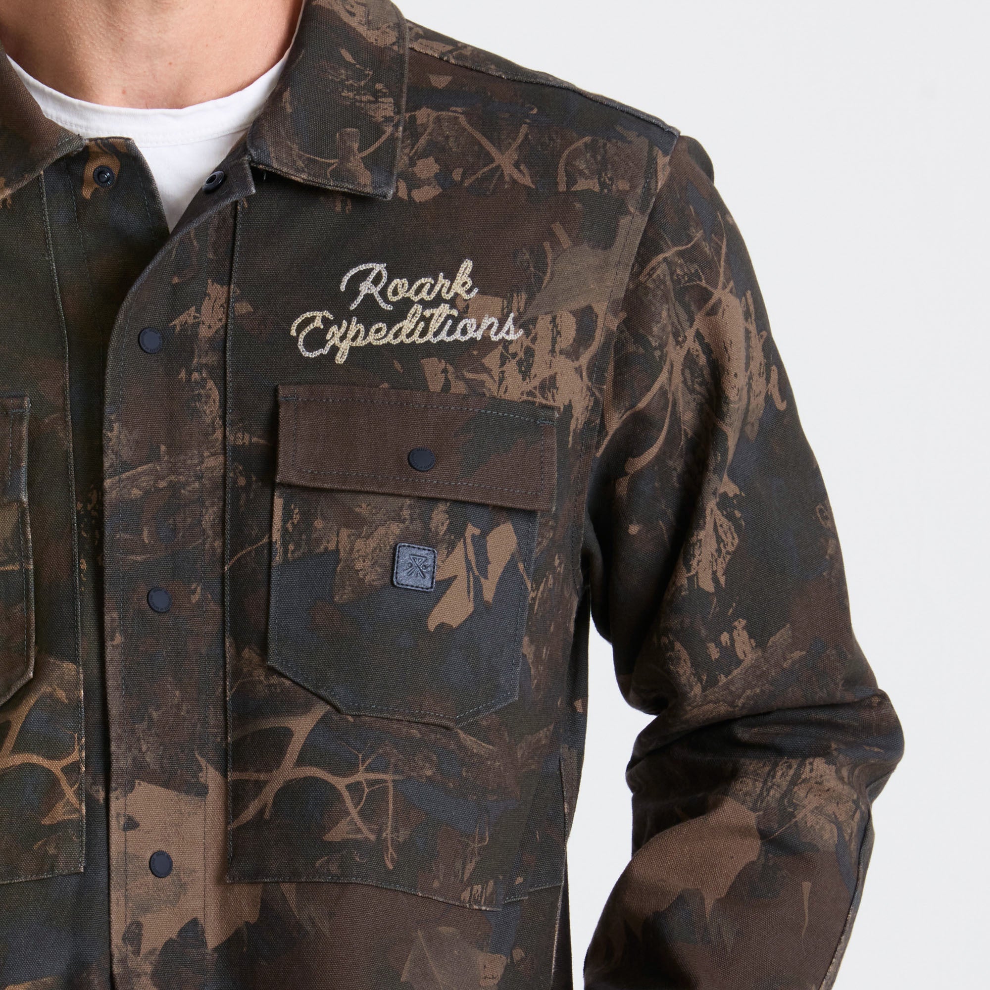 Hebrides Unlined Jacket in Camo – Roark