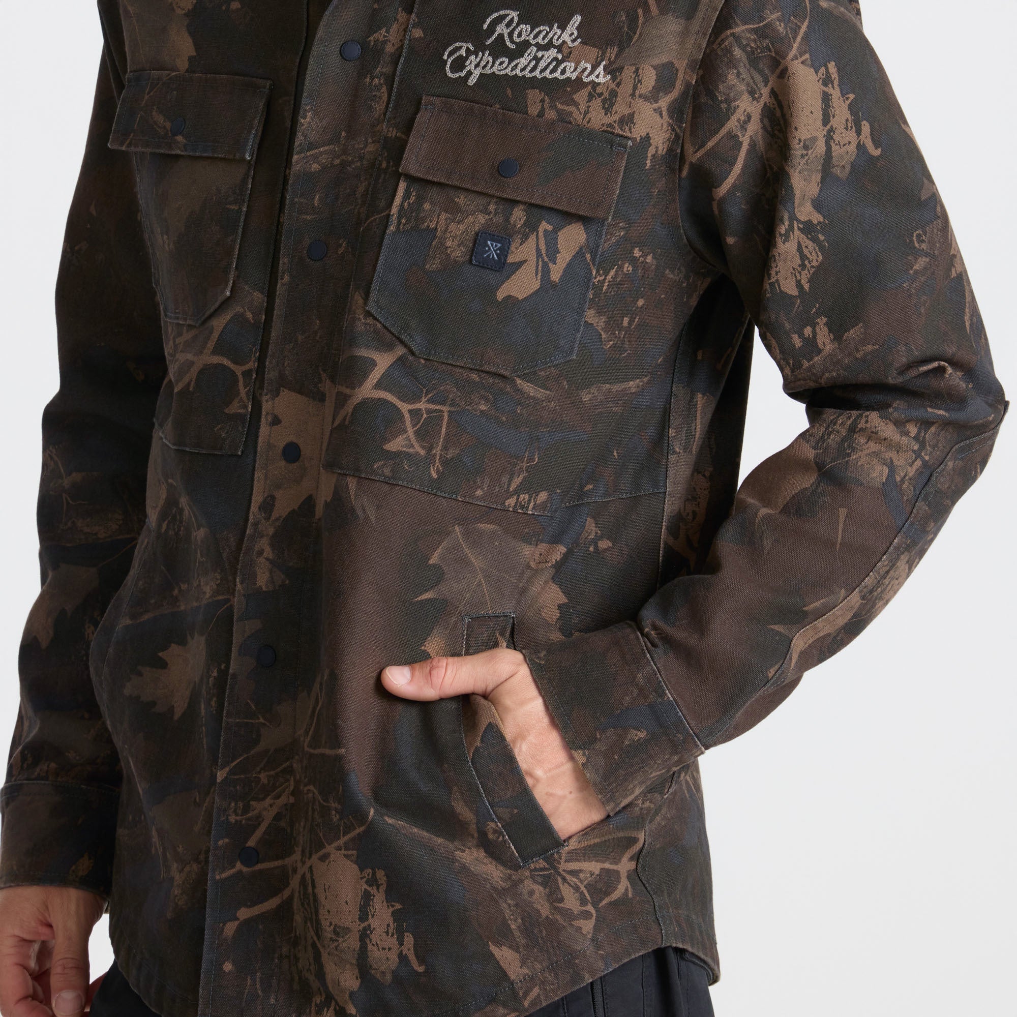 Hebrides Unlined Jacket in Camo – Roark