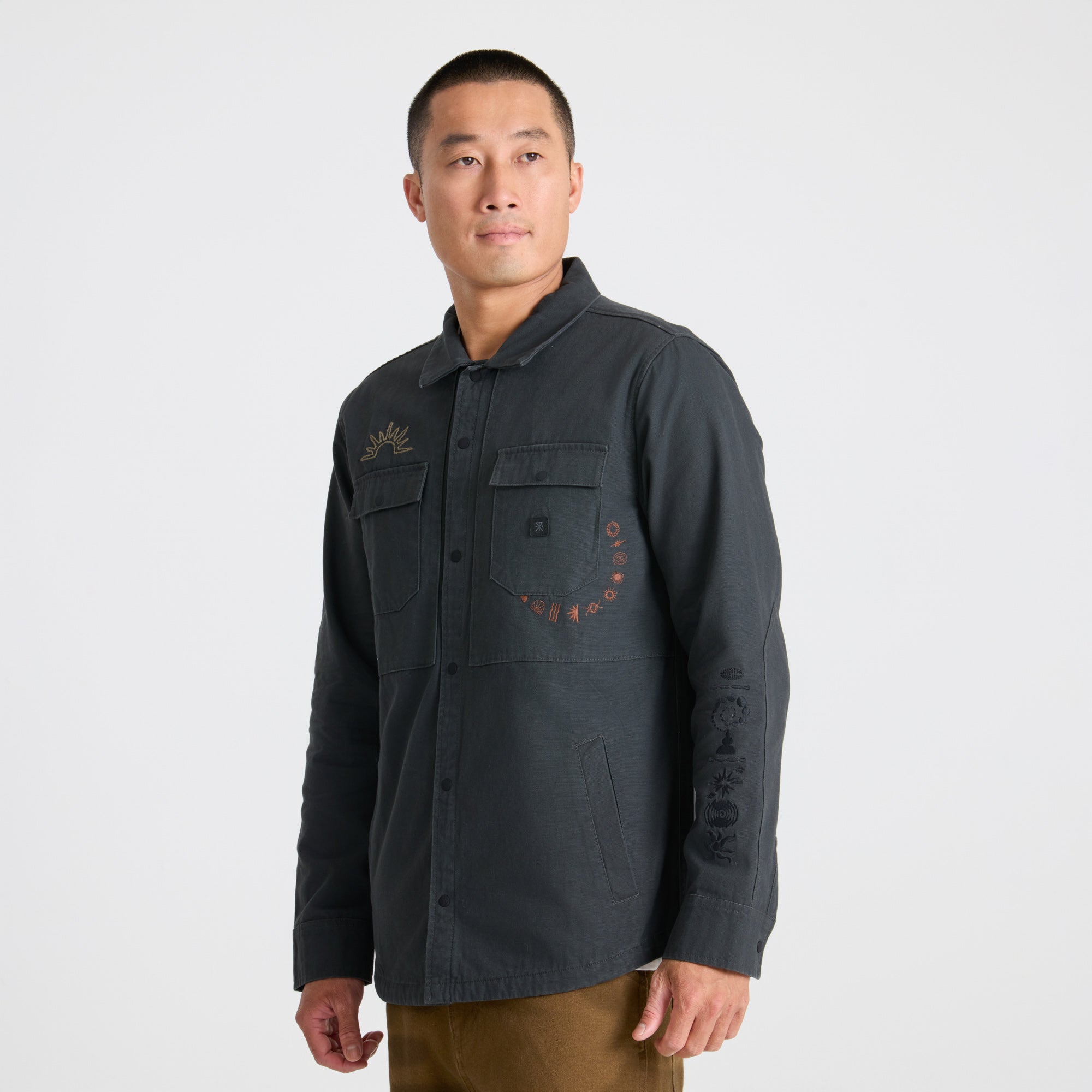 Hebrides Unlined Jacket in Onyx – Roark