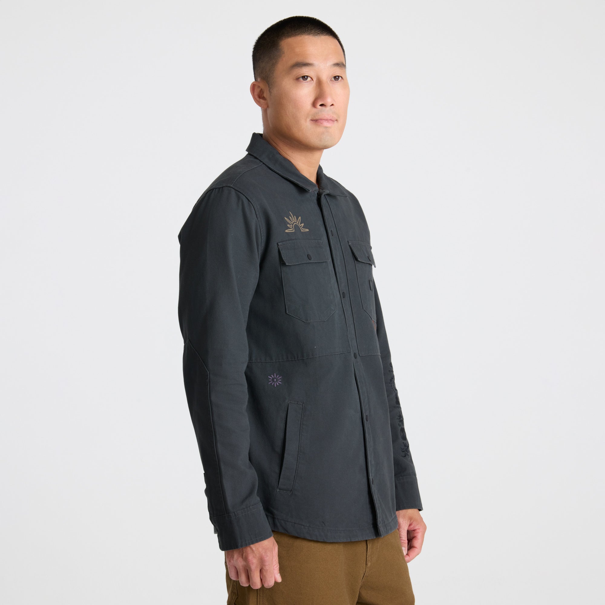 Hebrides Unlined Jacket in Onyx – Roark