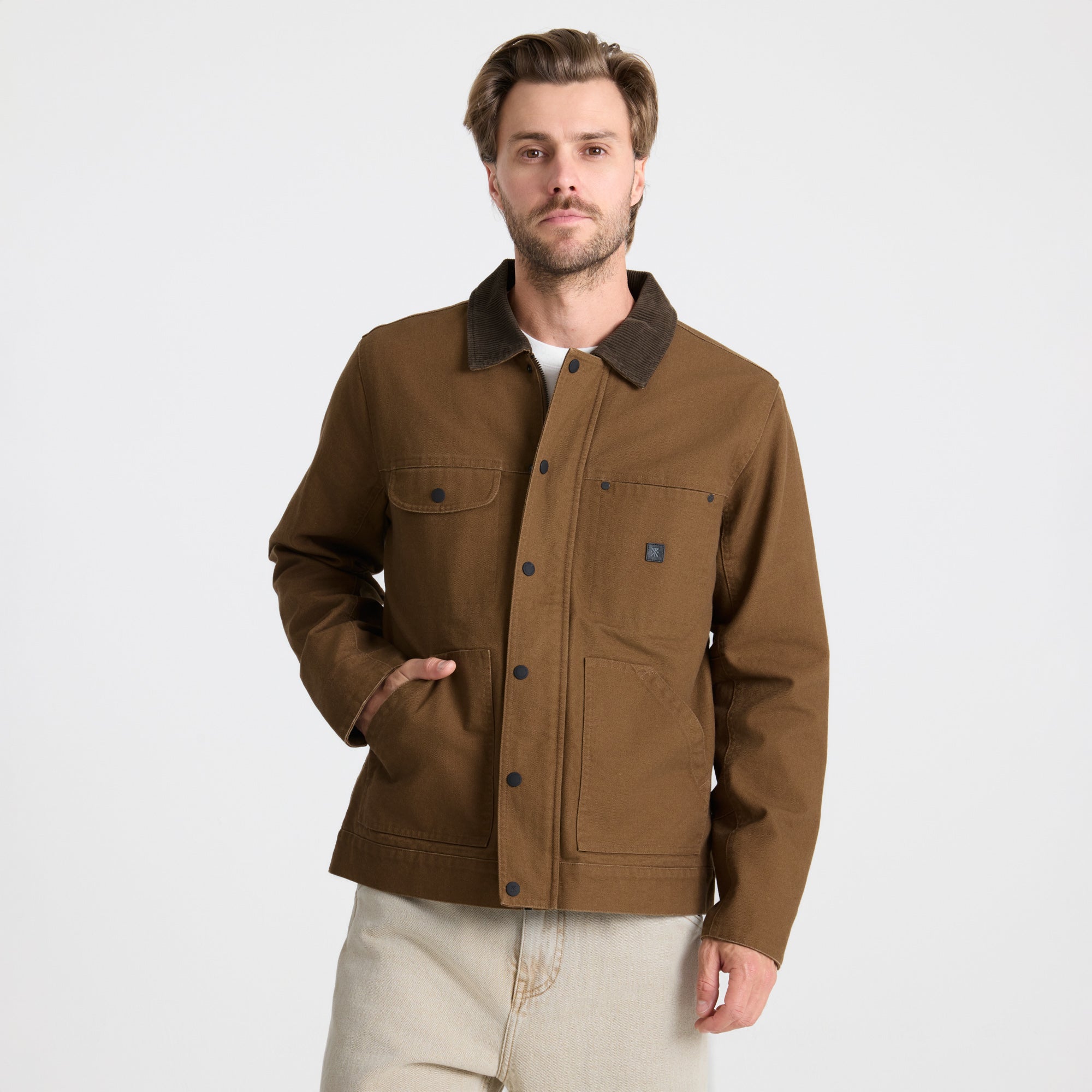 Open Roads Waxed Canvas Jacket in Otter – Roark