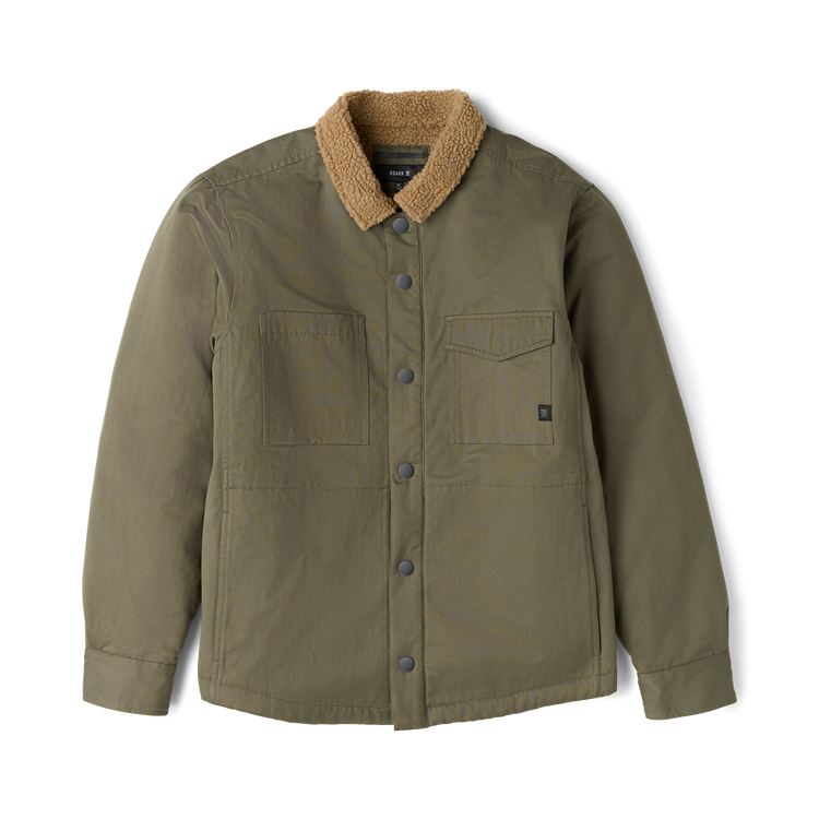 Hebrides 2.0 Sherpa Jacket in Military – Roark