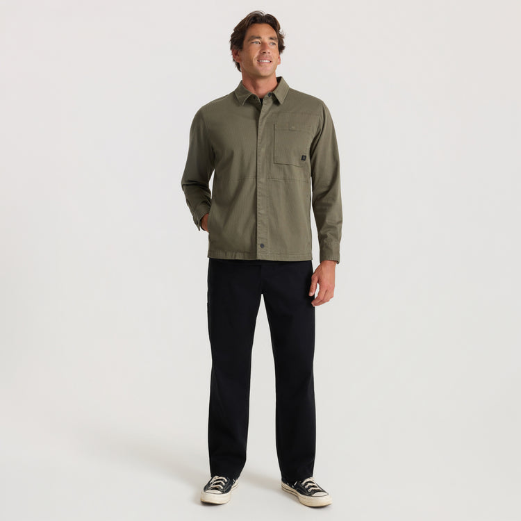 black dress and army green jacket Roark Men's Hebrides 2.0 Unlined - Military - Military LD20