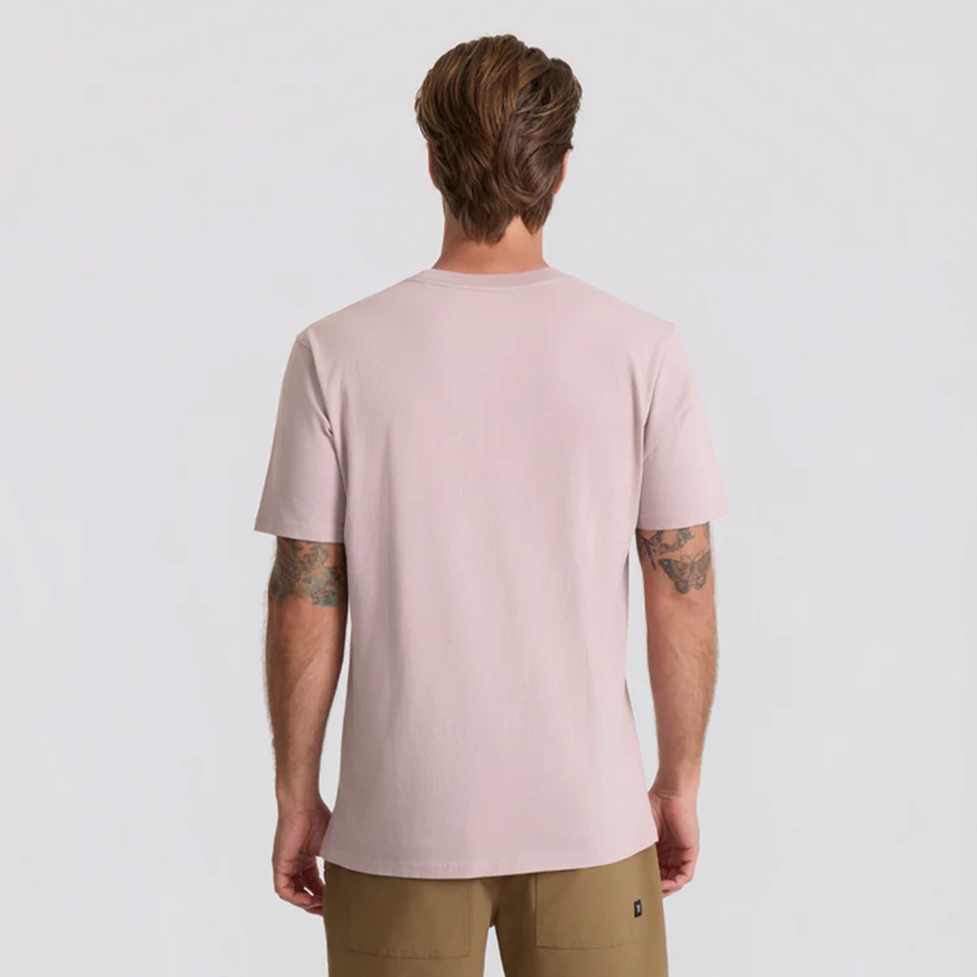 Made To Fade Short Sleeve Tee in Washed Dusty Lilac – Roark