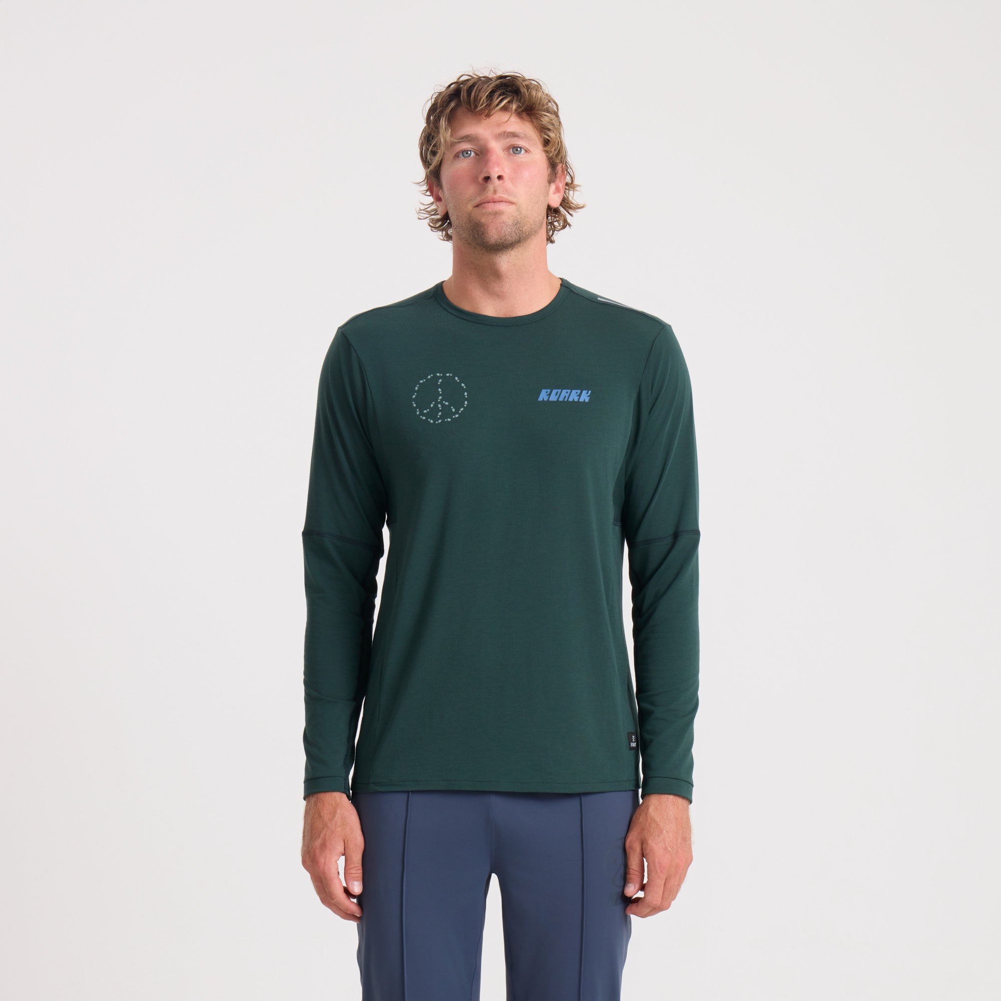 Millcreek Merino Active Long Sleeve Tee in Dark Forest – Roark