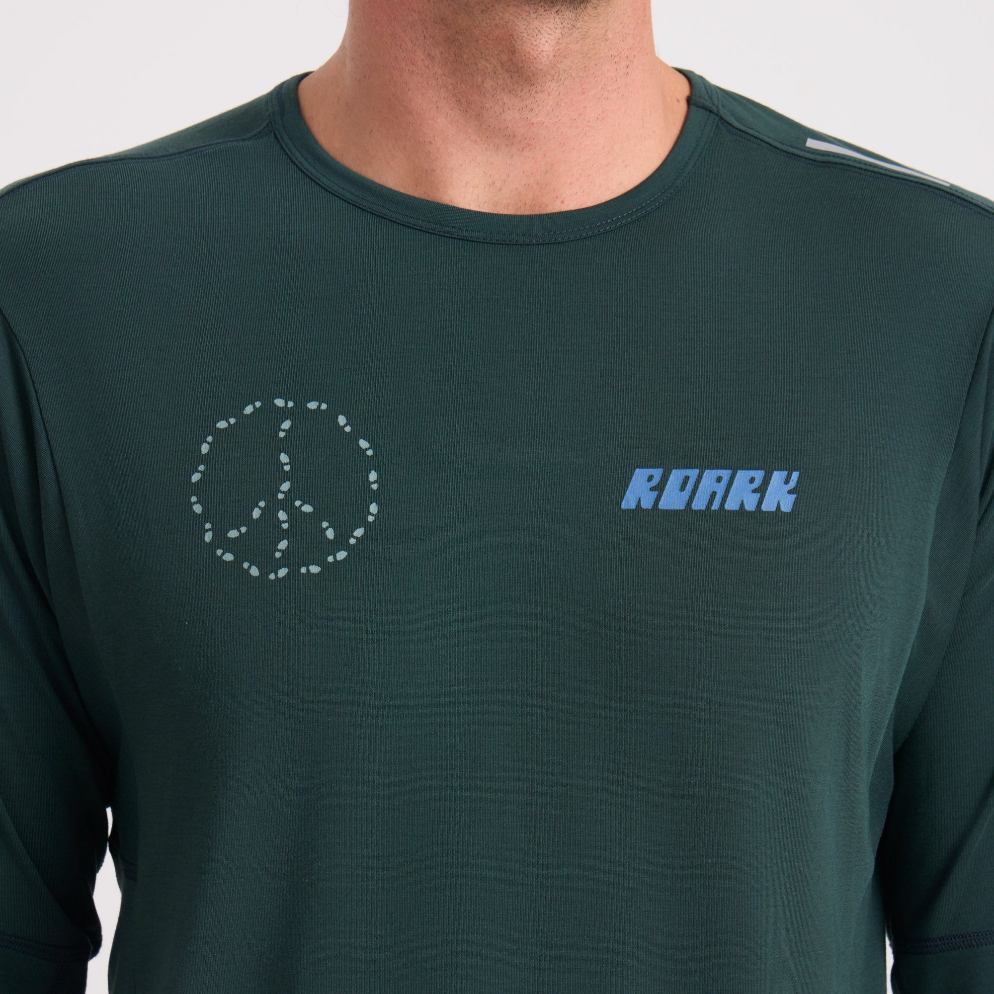 Millcreek Merino Active Long Sleeve Tee in Dark Forest – Roark