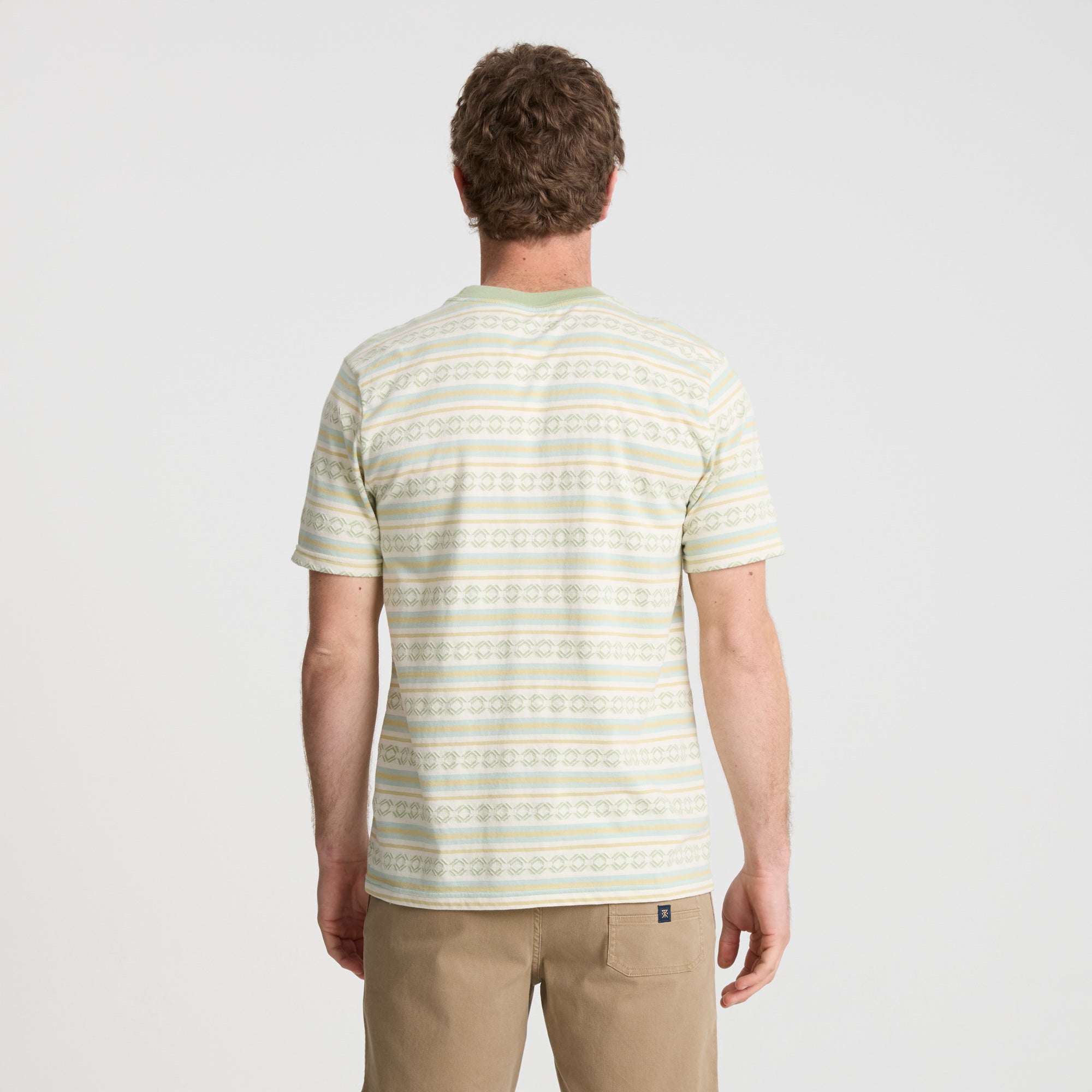 Journey Jacquard Short Sleeve Tee in Seafoam – Roark
