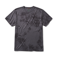 Mathis Active Tie Dye Pocket Short Sleeve Tee in Grey – Roark