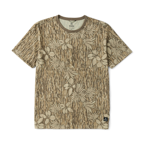 激安50％OFF！◆新品！roar 半袖シャツ 1◆ Mathis Active Tie Dye Pocket Short Sleeve Tee in Khaki Tie Dye – Roark
