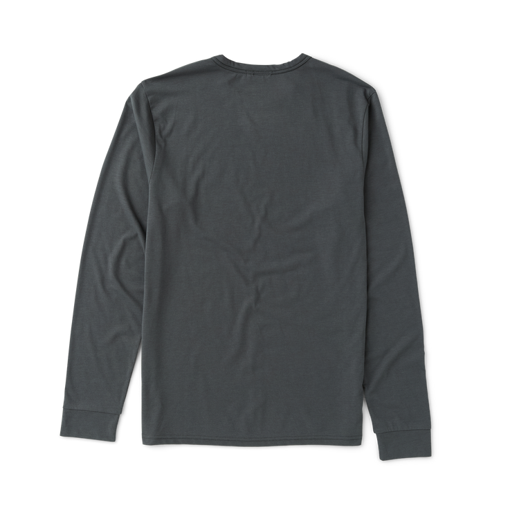 Mathis Active Long Sleeve Tee in Charcoal – Roark