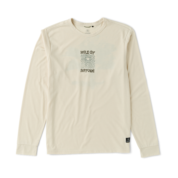 Mathis Active Long Sleeve Tee in Ivory – Roark