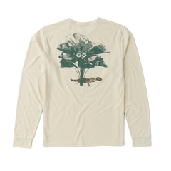 Mathis Active Long Sleeve Tee in Ivory – Roark
