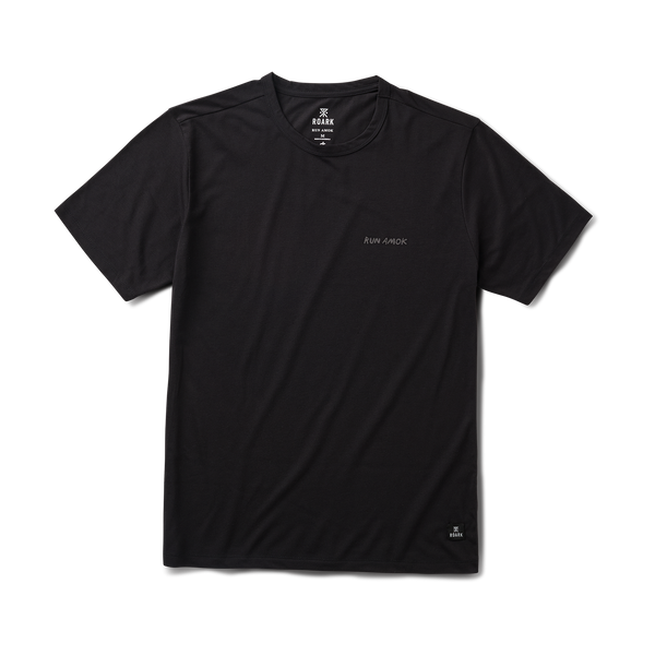 Mathis Active Short Sleeve Tee in Black – Roark