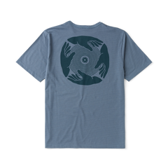Mathis Active Short Sleeve Tee in Neptune – Roark