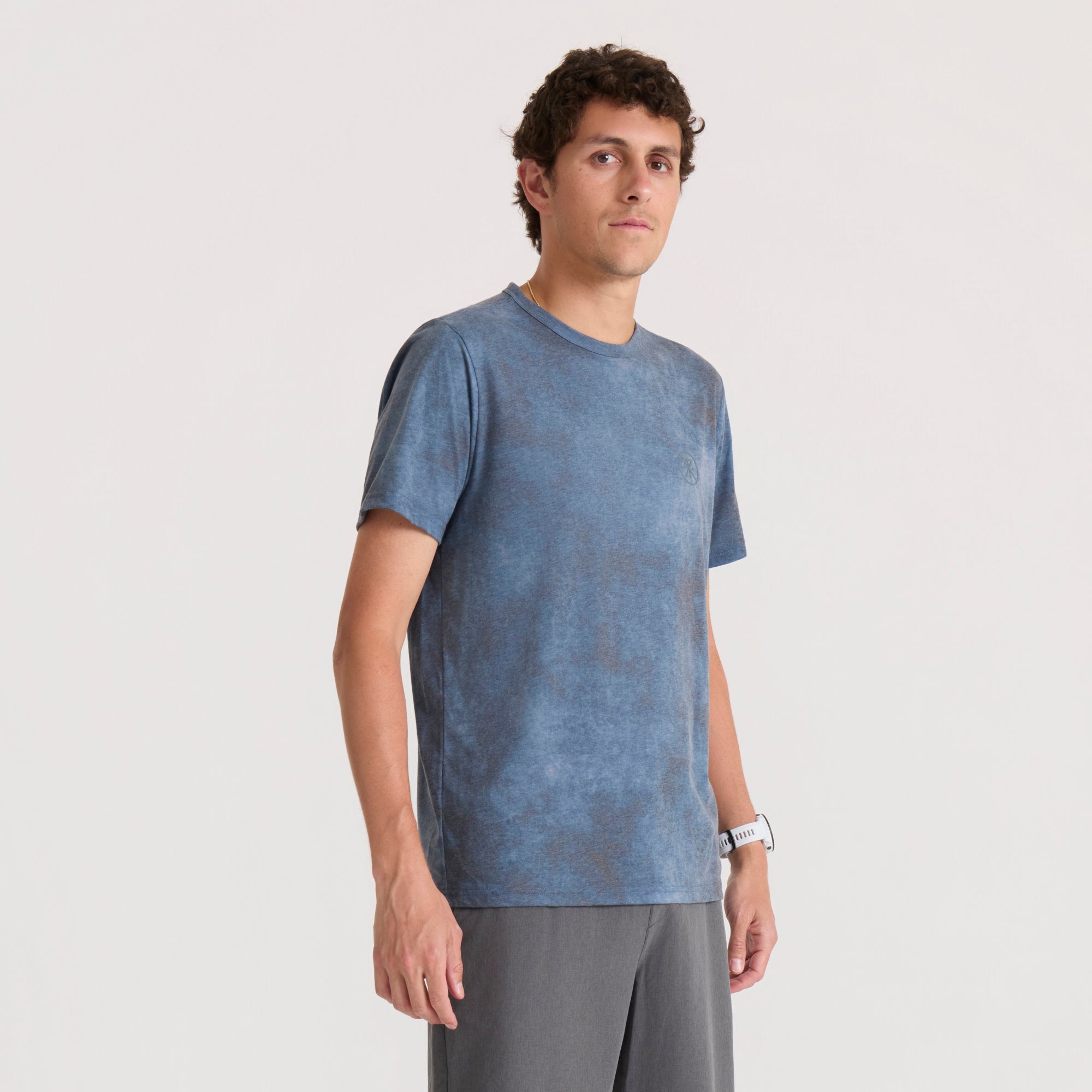 Mathis Active Short Sleeve Tee in Dark Slate – Roark