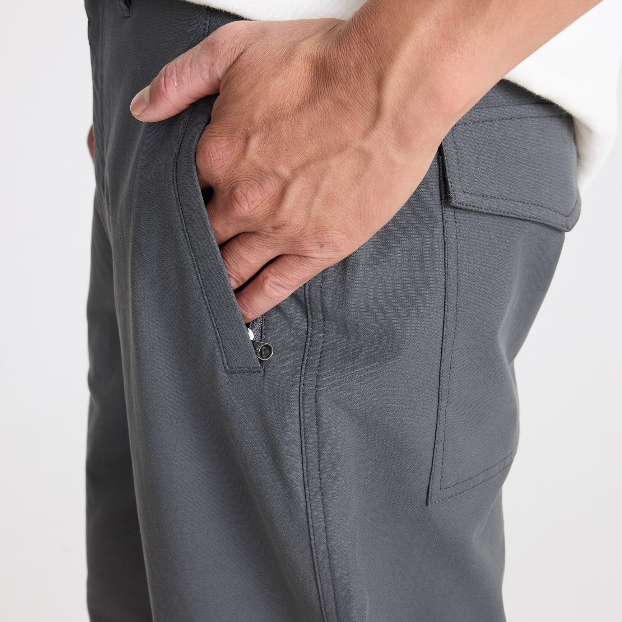 美品 ROARK TRAVEL PANT RELAX グレー M Layover Pro Traveler Pants in Charcoal – Roark