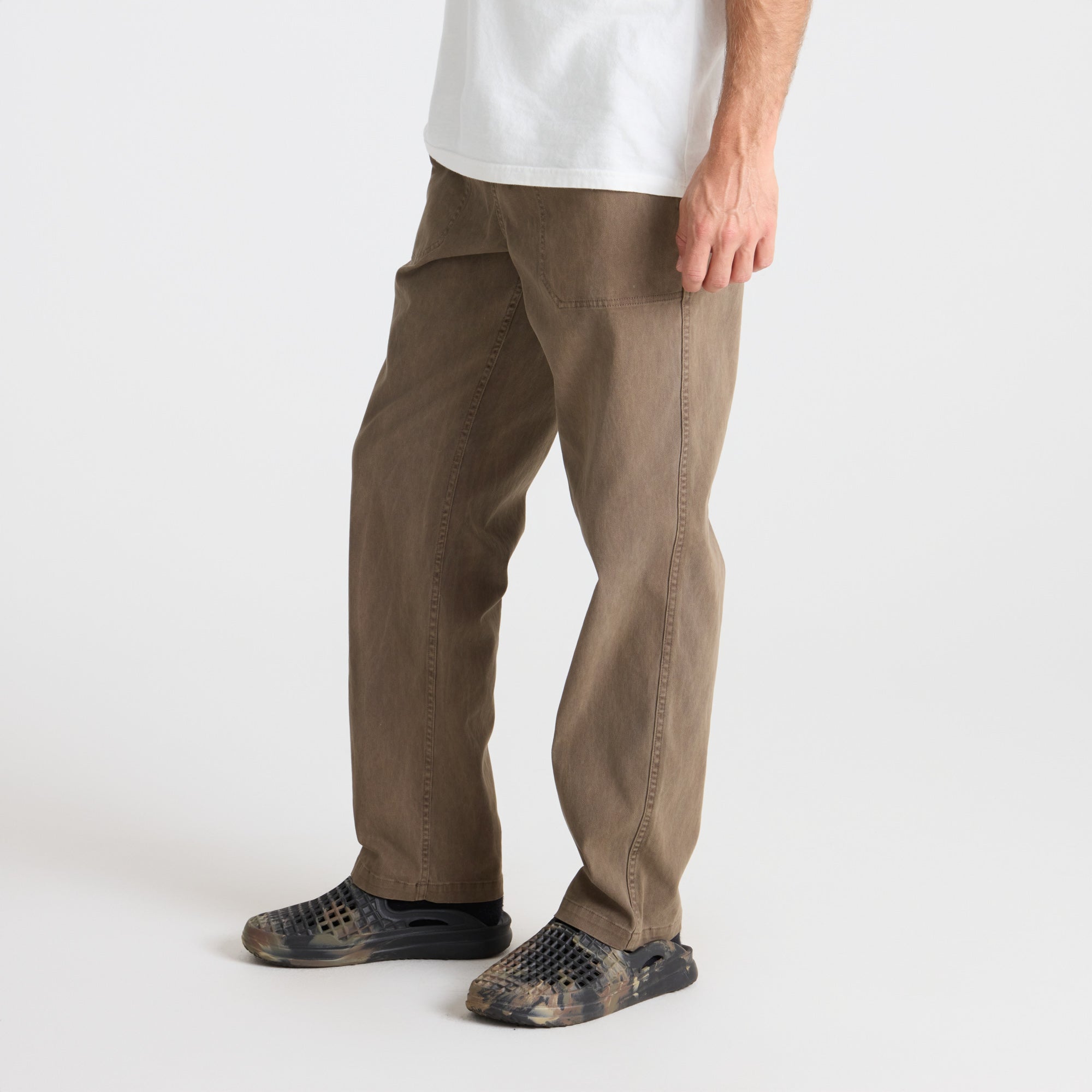 Made To Fade Pants in Washed Brown – Roark