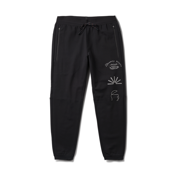 El Morro Fleece Pant 2.0 Pants in Black – Roark