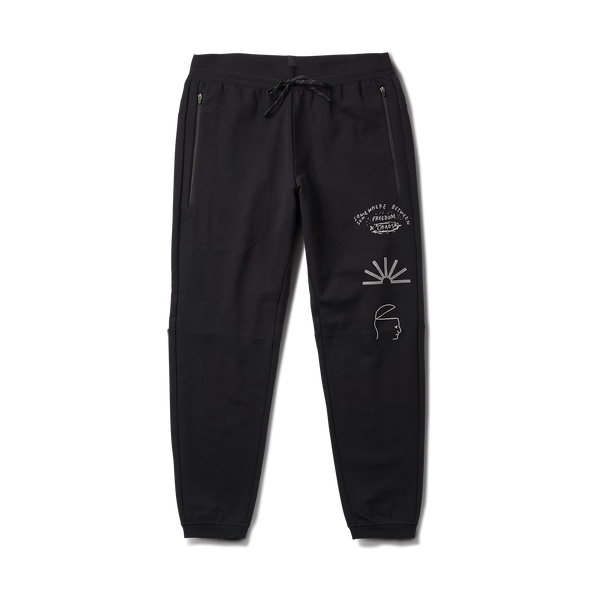 El Morro Fleece Pant 2.0 Pants in Black – Roark