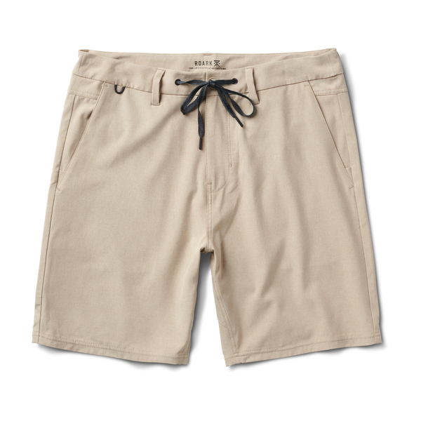 Pure Lure Reel Fishing Gear Hybrid Chino Shorts Mens Size 38 Khaki Polyester