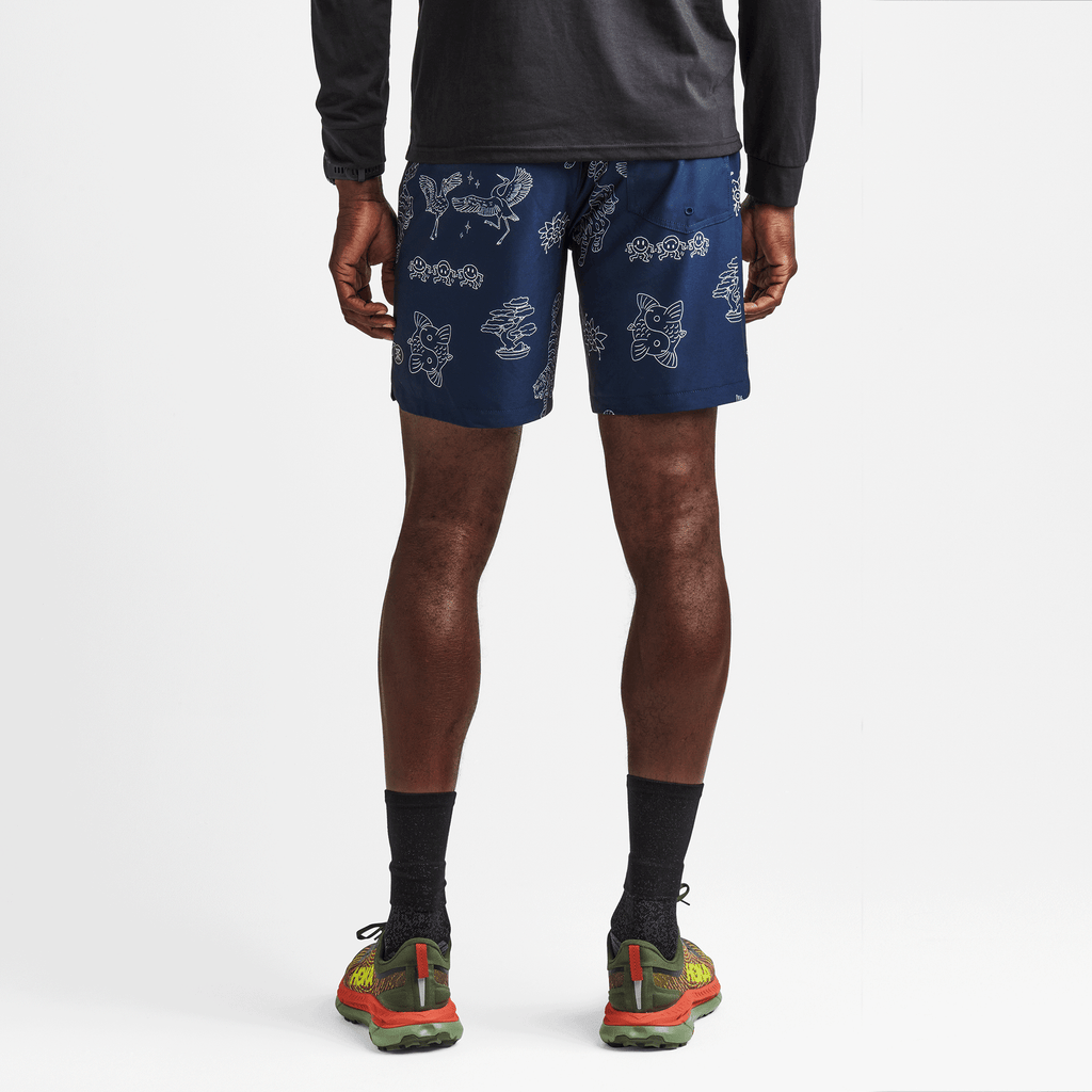 Louis Vuitton Black 'Jamaican Flower' Shorts