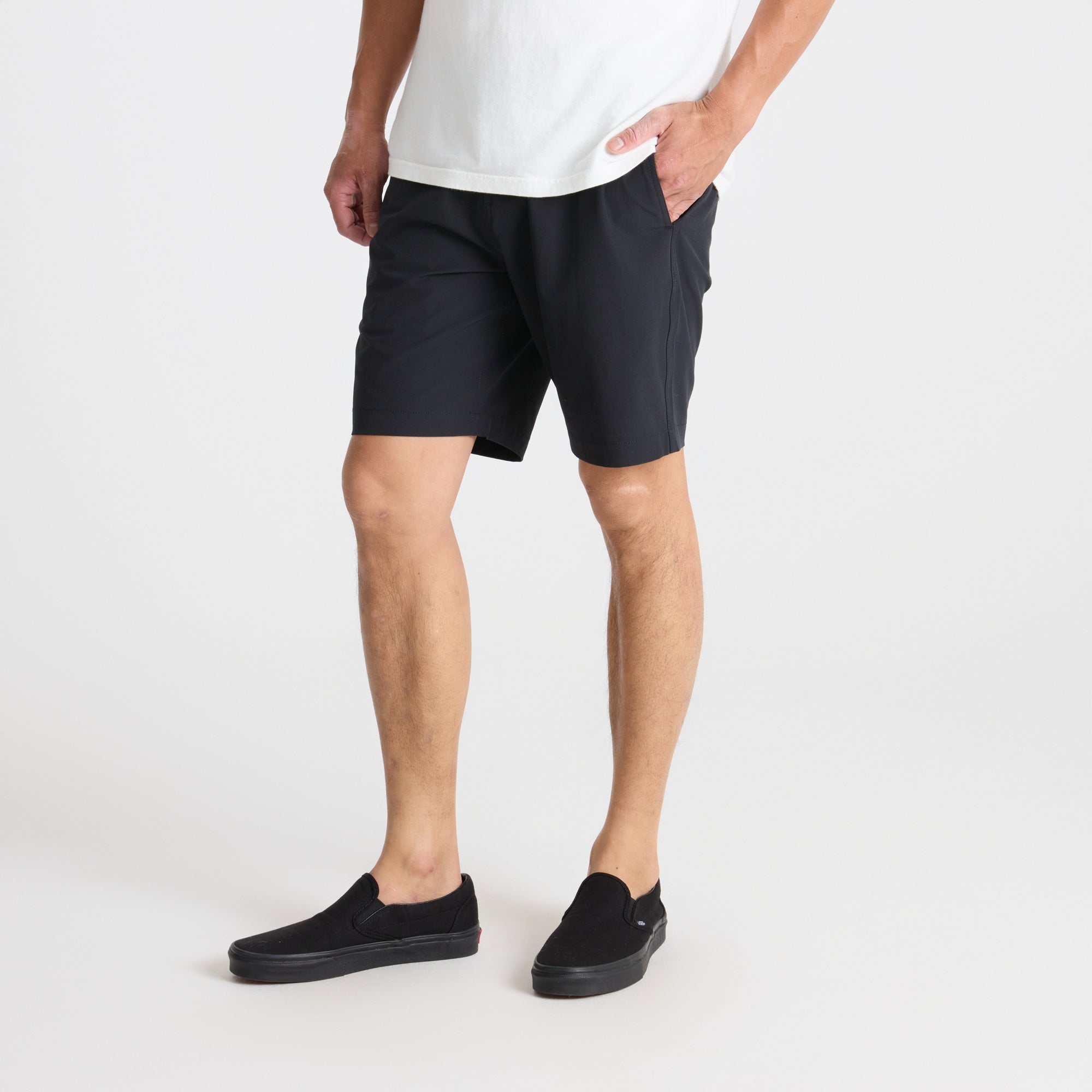 Hytide Hybrid Shorts in Black – Roark