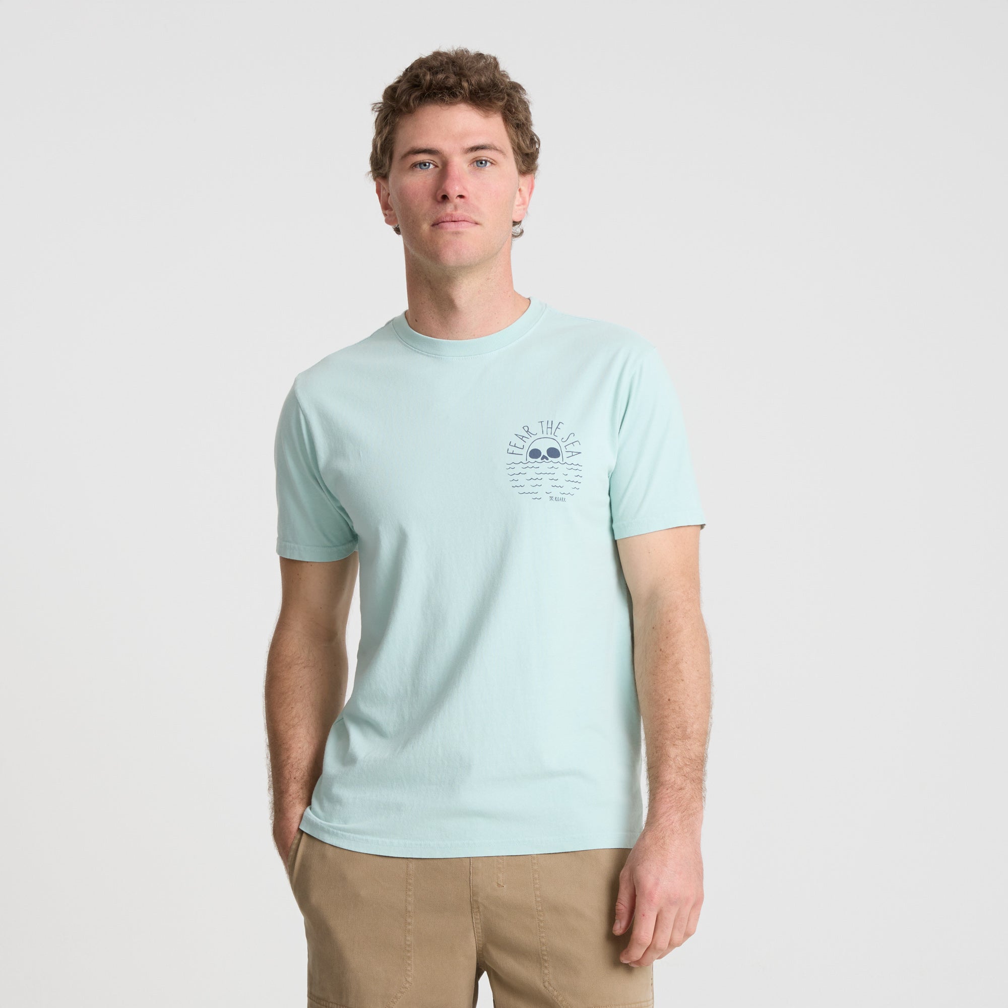 Fear The Sea Premium Tee in Harbor – Roark