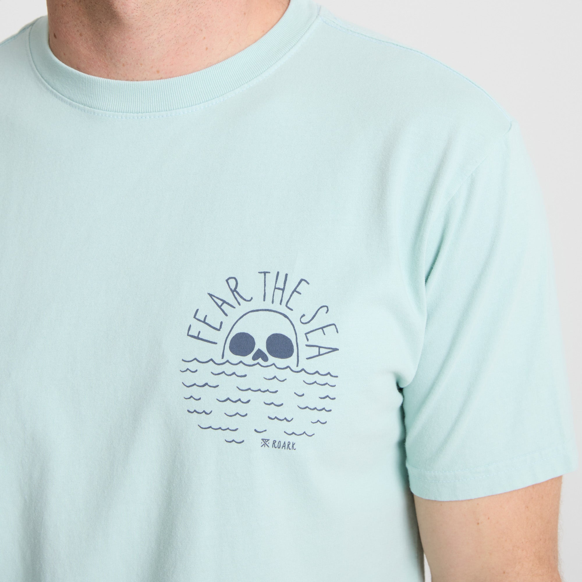 Fear The Sea Premium Tee in Harbor – Roark