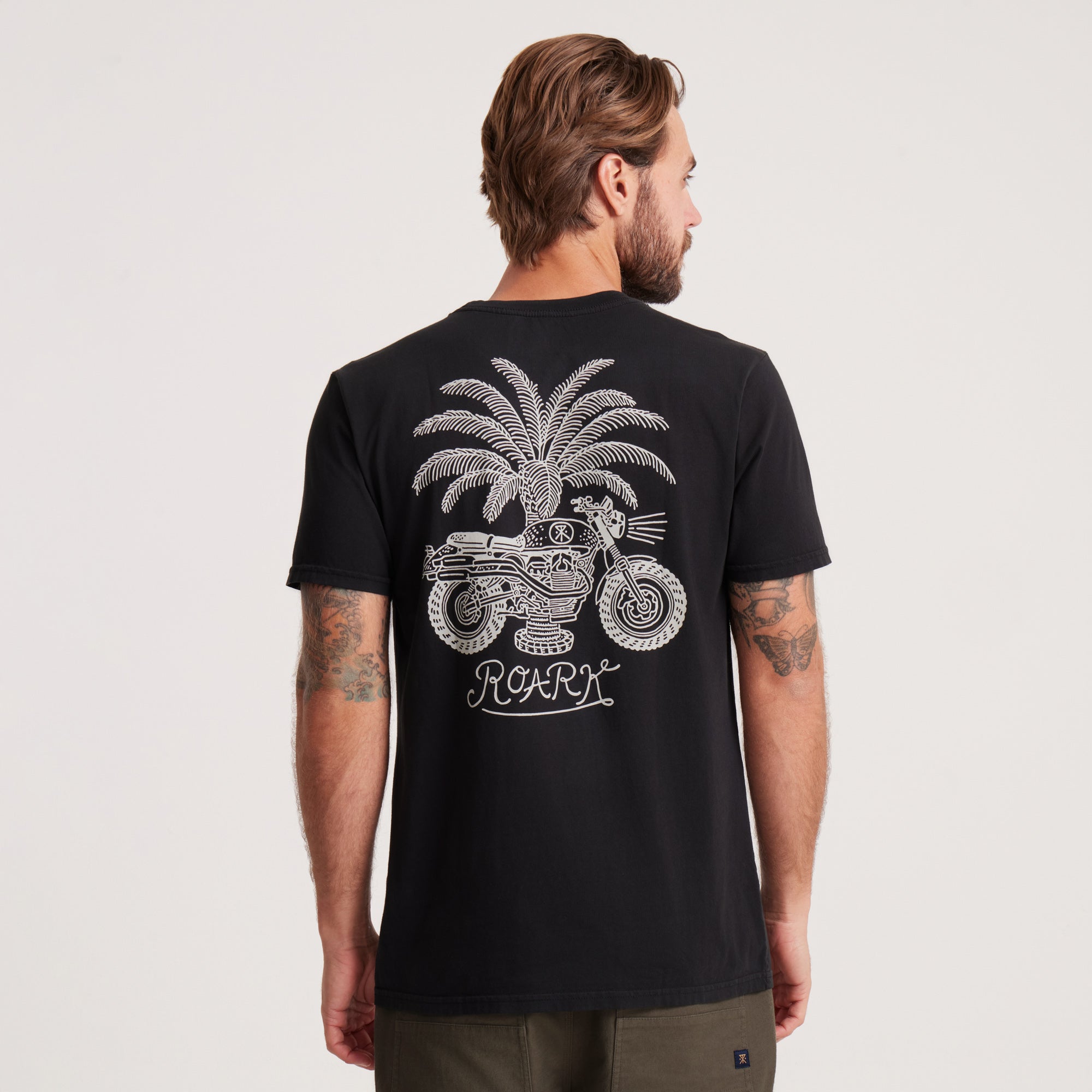 Moto Premium Tee in Black – Roark