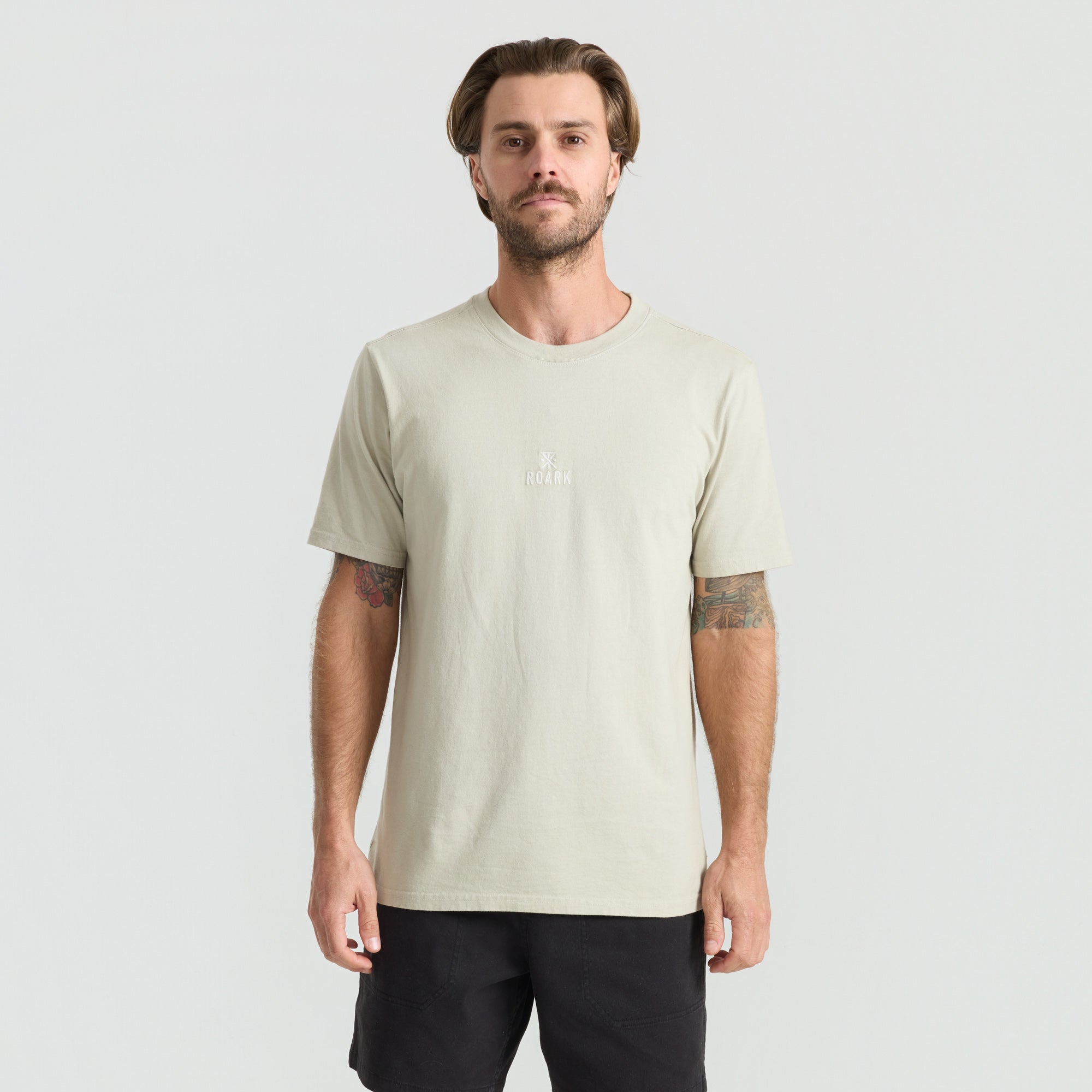 Safecamp Embroidery Premium Tee in Fossil – Roark