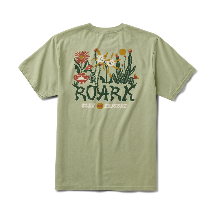Cactus Garden Premium Tee in Seafoam – Roark