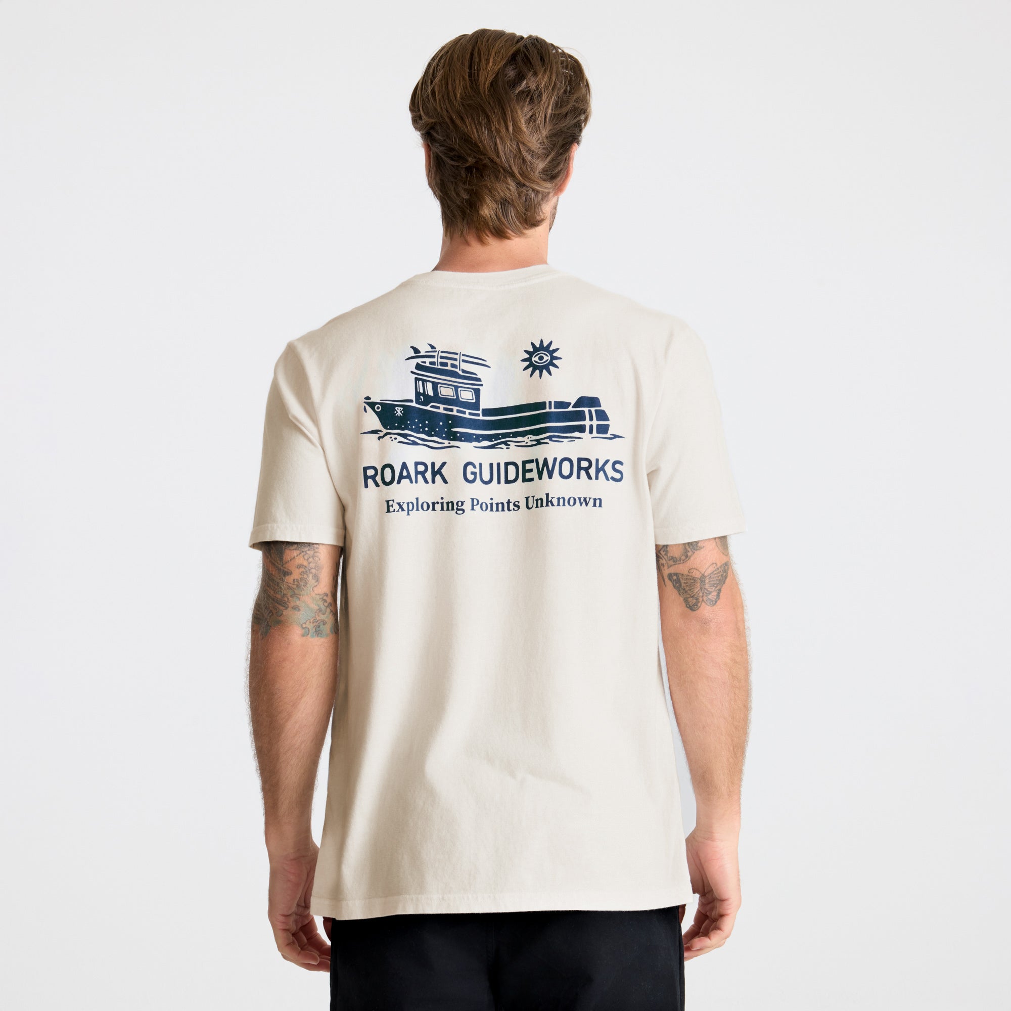 Guideworks Pocket Premium Tee in Off White – Roark
