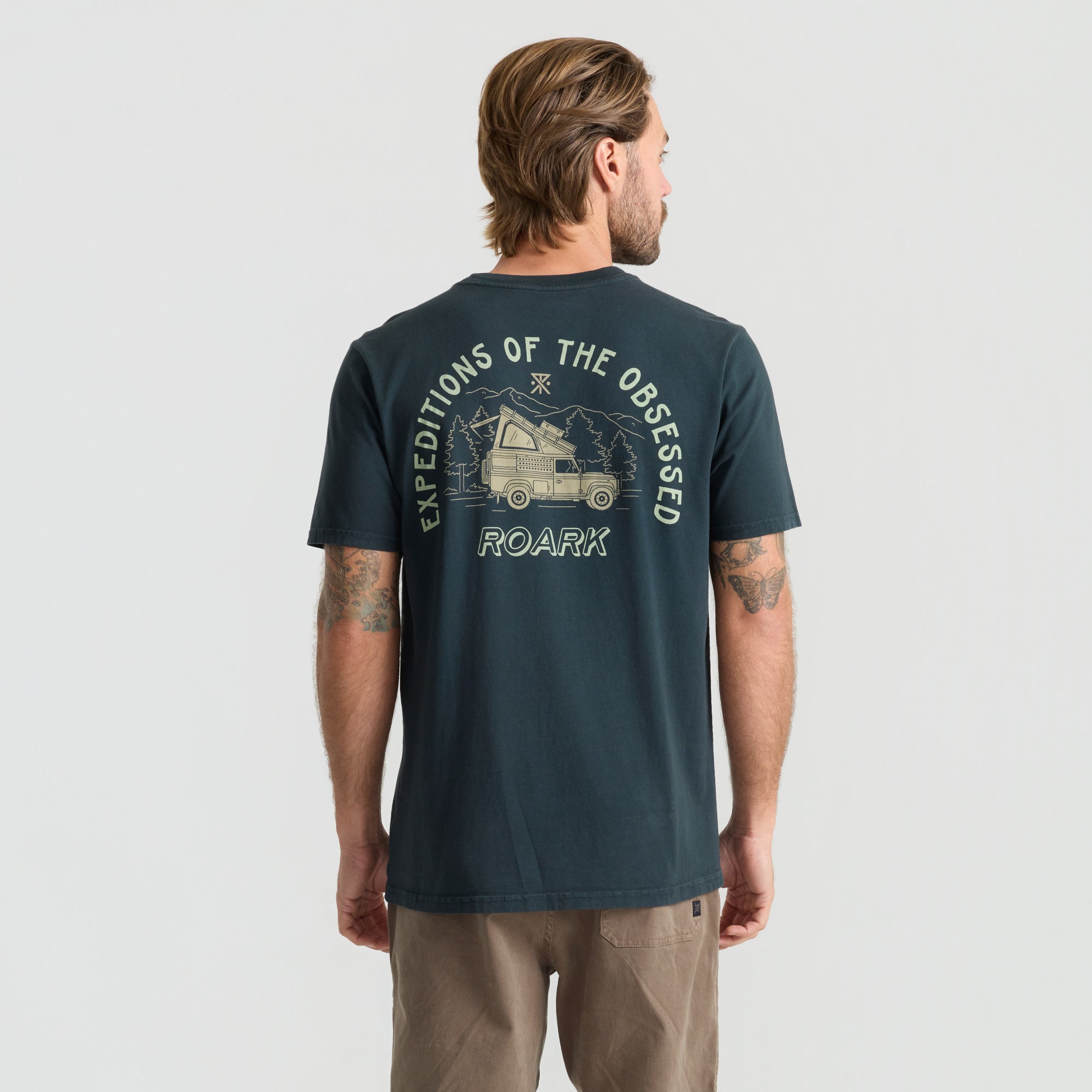 Camper Premium Tee in Washed Black – Roark
