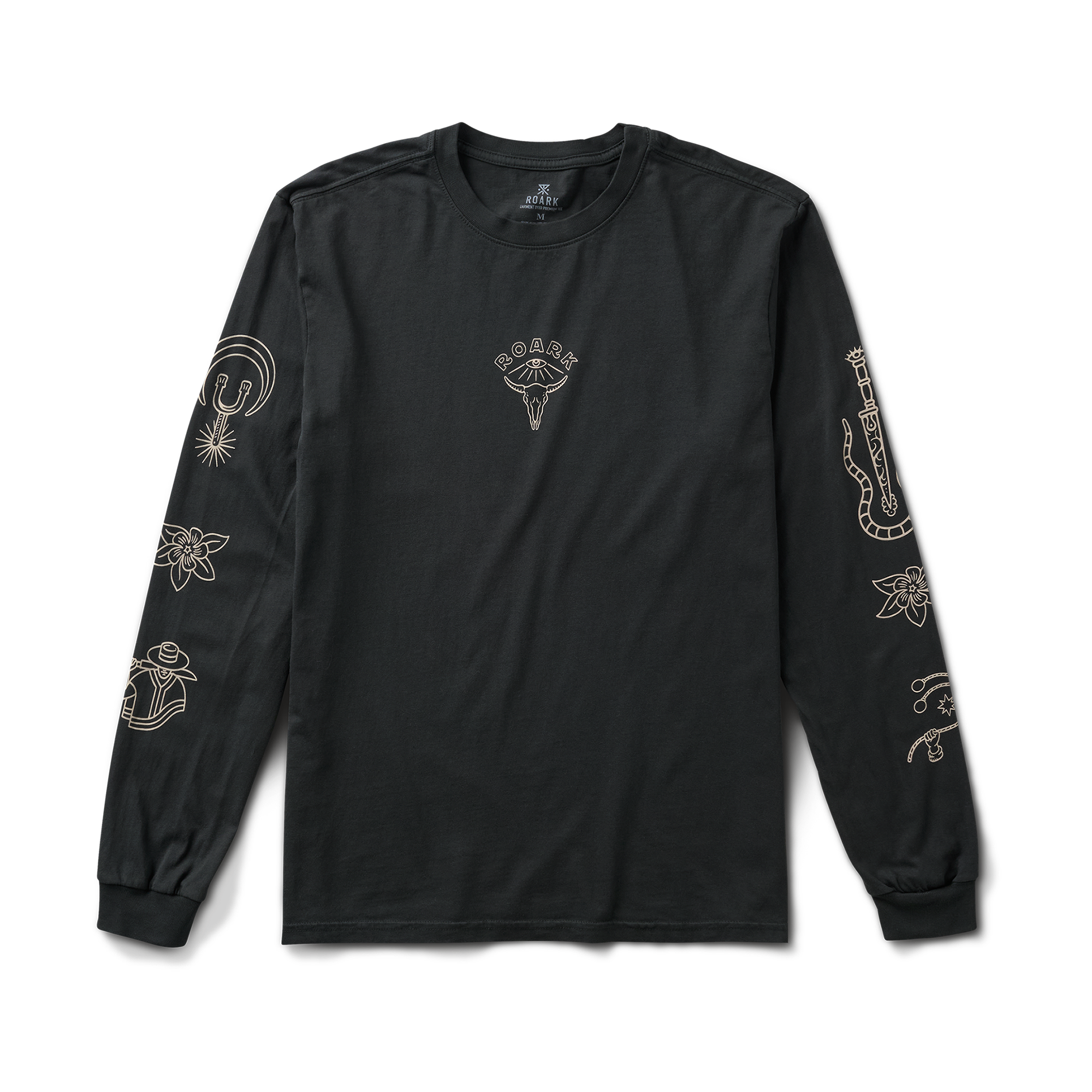 roar鷲と星のグラフィック長袖Tシャツ メルカリ - tシャツ（トップス 
