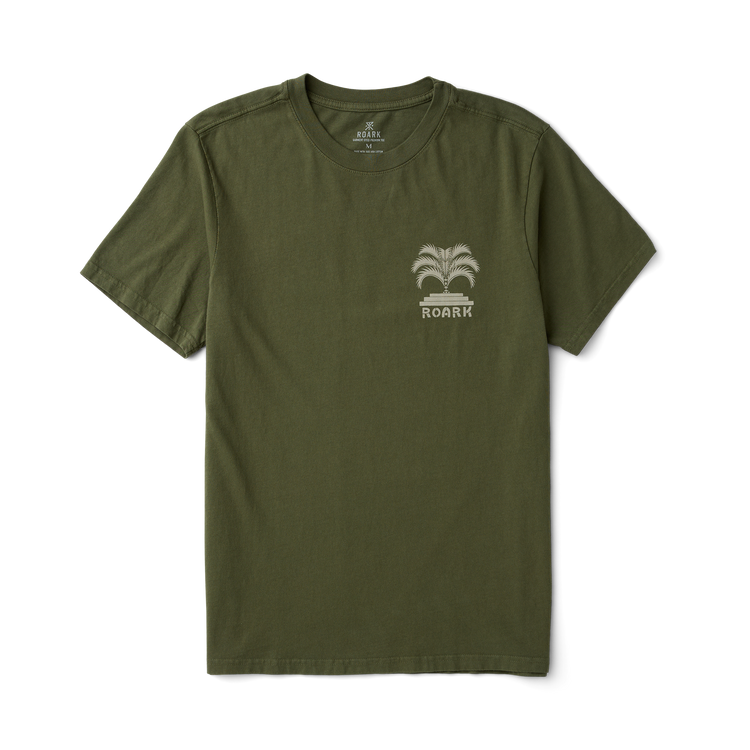Moto Palm Premium Tee in Military – Roark