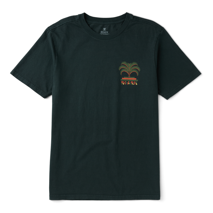 Moto Palm Premium Tee in Washed Black – Roark