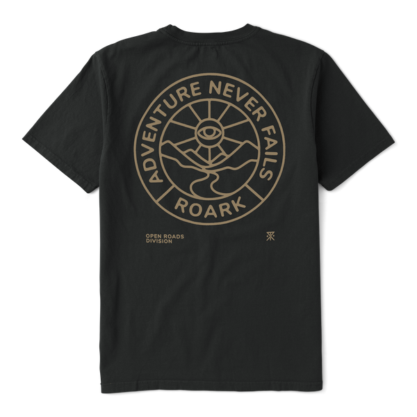Division Premium Tee in Washed Black – Roark
