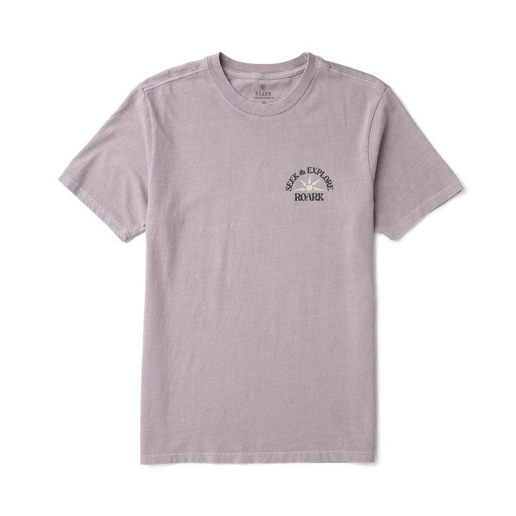 Seek & Explore Premium Tee in Dusty Lilac – Roark