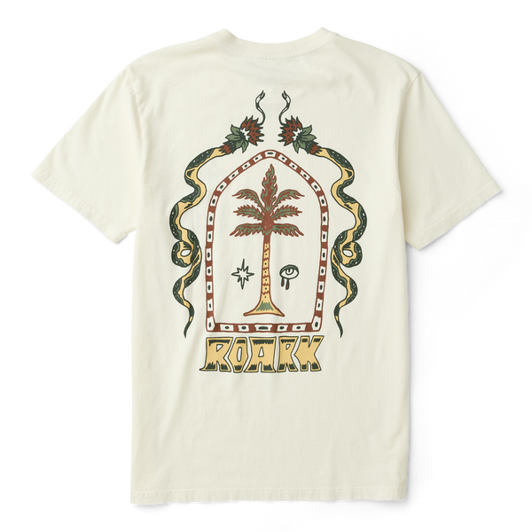 Augs Palm Premium Tee in Off White – Roark