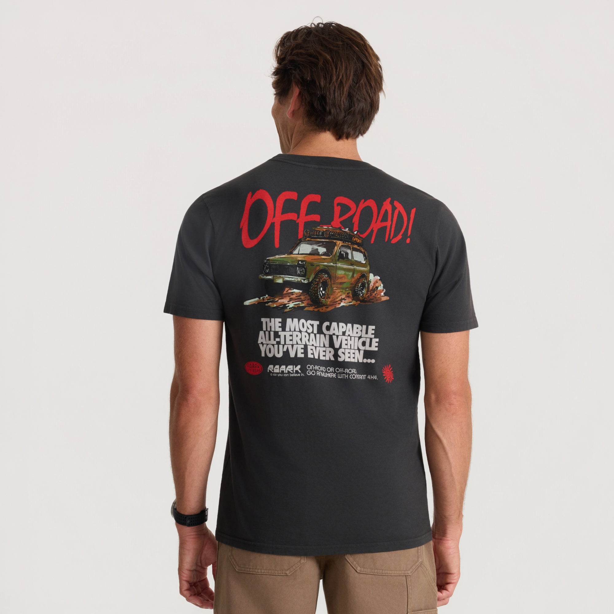 Off Road Premium Tee in Onyx – Roark
