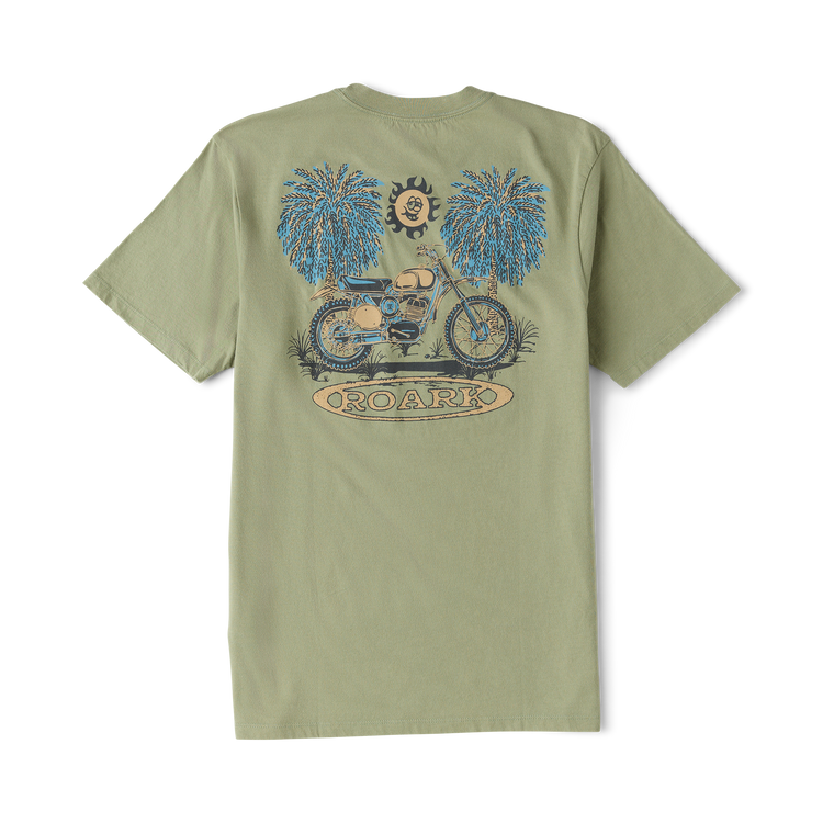 Moto Premium Tee in Dusty Sage – Roark