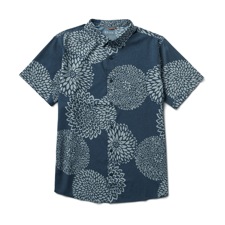 Bless Up Breathable Stretch Shirt - Deep Blue – Roark