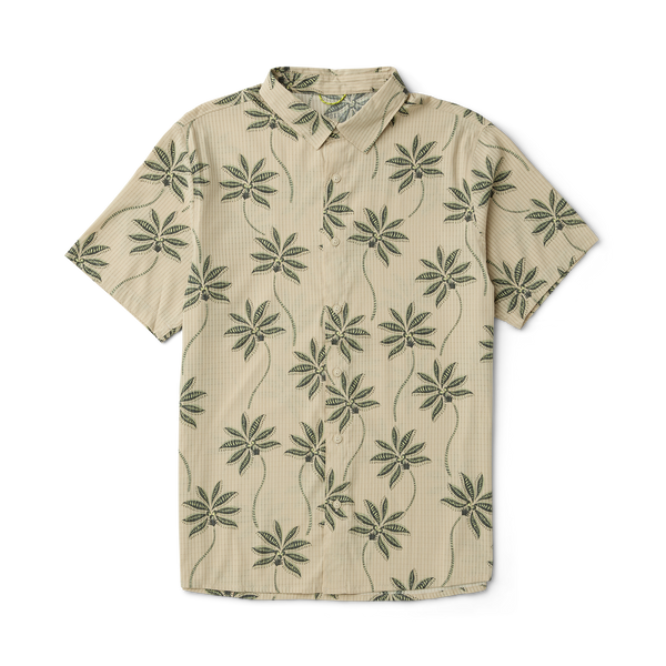 Bless Up Breathable Stretch Shirt in Fossil Print – Roark