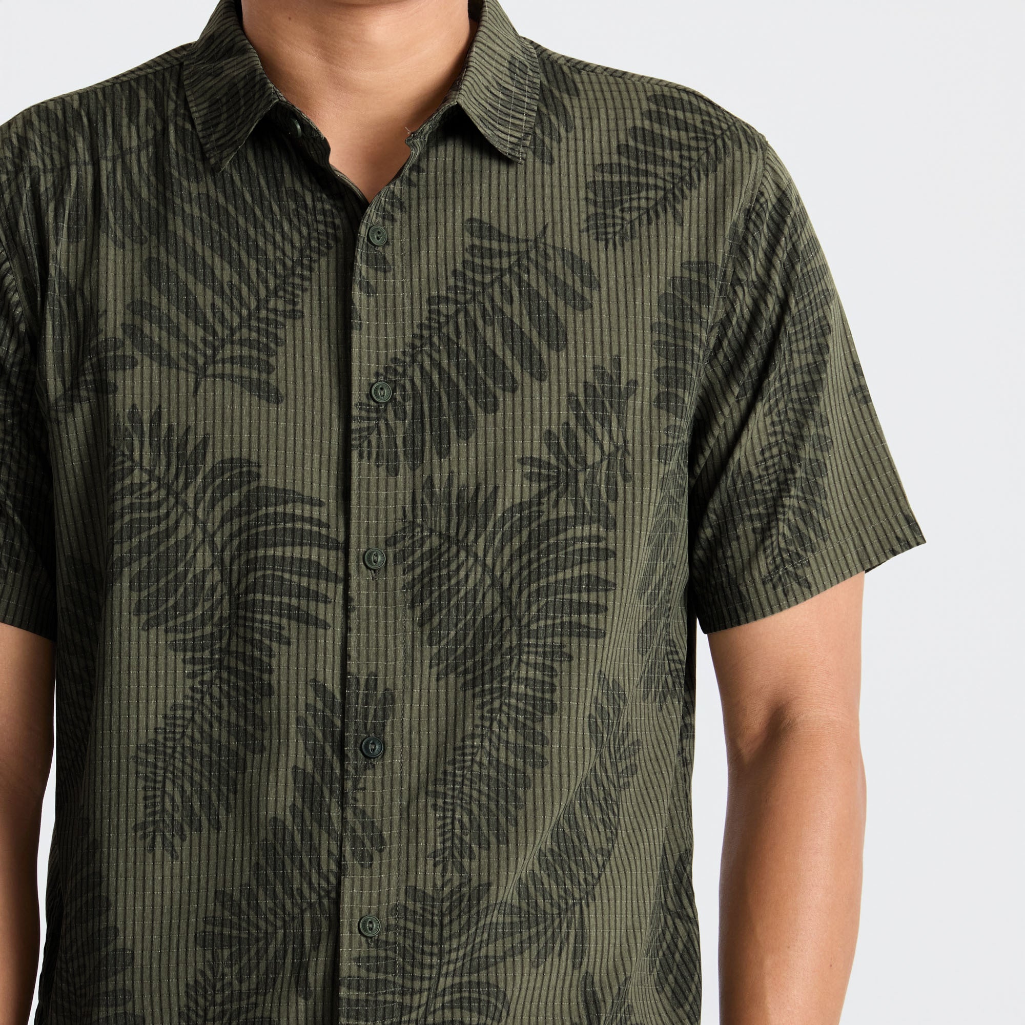 Bless Up Button Up Shirt in Military Kelp – Roark