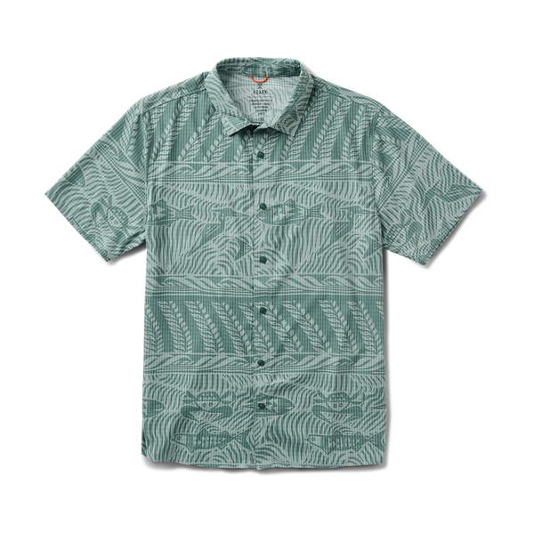 Bless Up Button Up Shirt in Slate Green – Roark