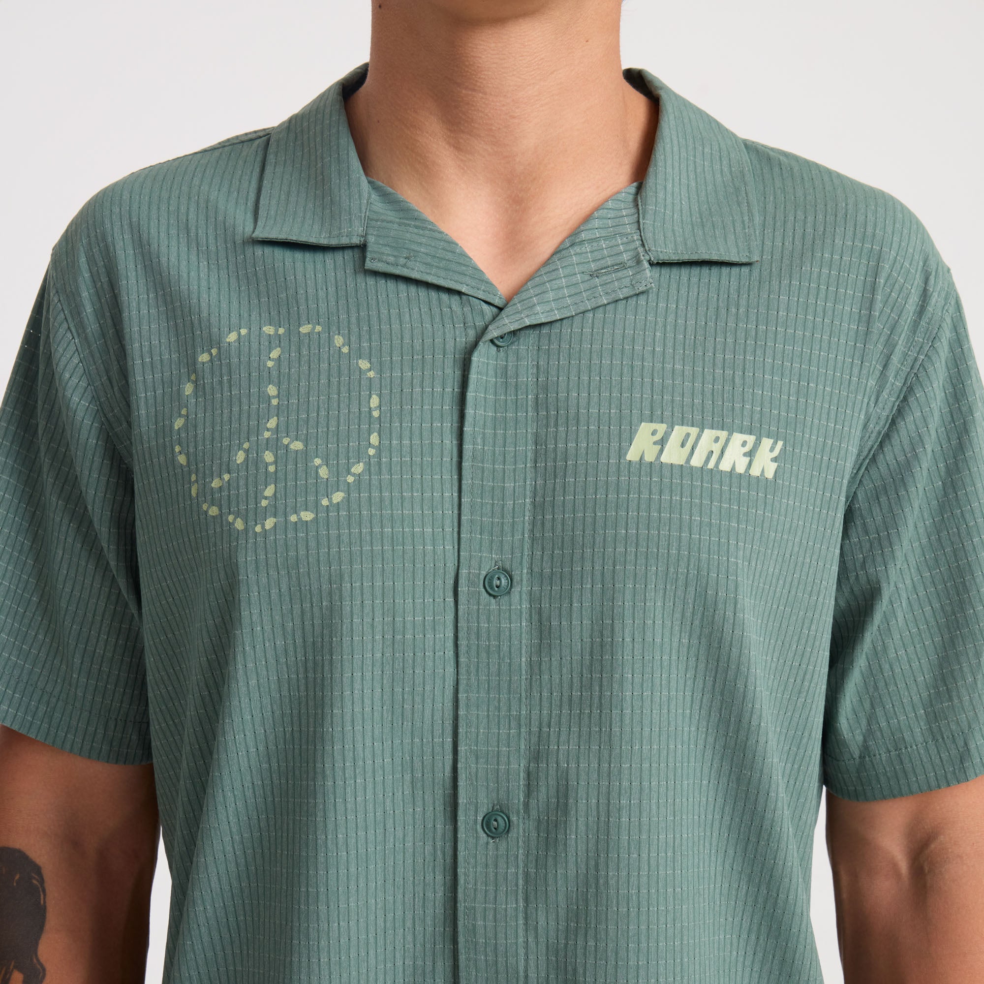 Bless Up Trail Button Up Shirt in Slate Green – Roark