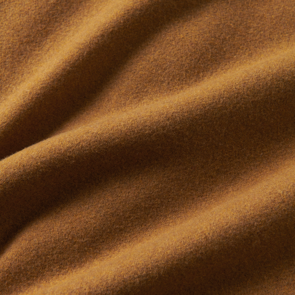 The details of Roark men's Nordsman Long Sleeve Flannel - Dark Bronze Big Image - 8